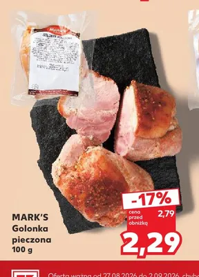 Golonka pieczona Mark's promocja w Kaufland