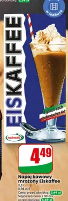 Napój kawowy mrożony Eiskaffee Hochwald promocja w Dino
