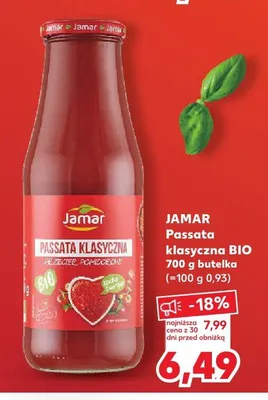 Passata klasyczna BIO Jamar promocja w Kaufland