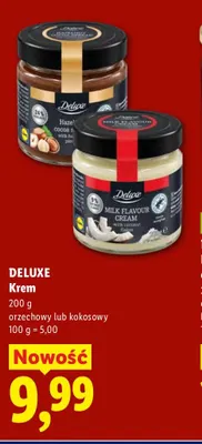 Krem orzechowy Deluxe promocja w Lidl
