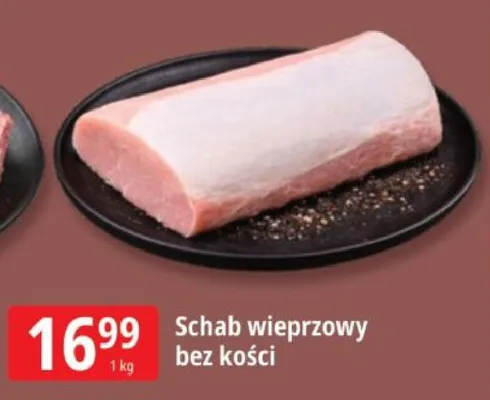 Schab wieprzowy bez kości promocja w Leclerc