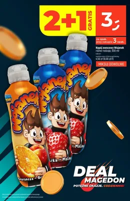Napój owocowy różne rodzaje promocja w Dealz