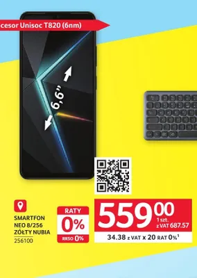 Smartfon Nubia Neo 8/256 promocja w Selgros