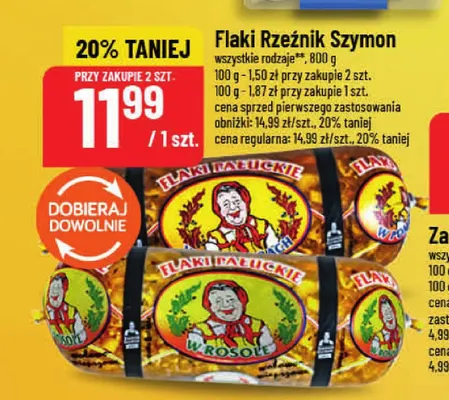 Flaki w rosole Rzeźnik Szymon promocja w POLOmarket