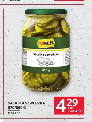 Sałatka szwedzka Topseller promocja w Selgros