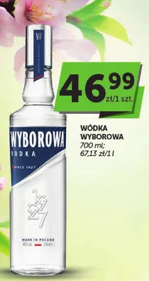 Wódka Wyborowa promocja w Groszek