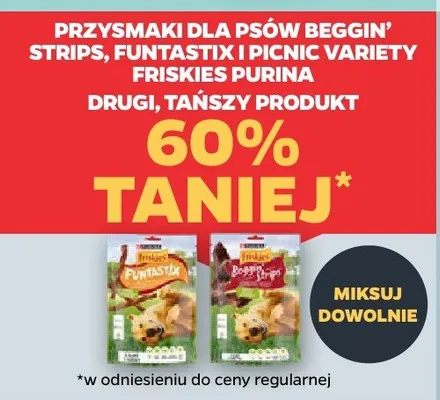 Przysmaki dla psów Beggin' Strips promocja w Netto