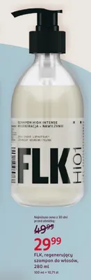 Regenerujący szampon do włosów FLK promocja w Rossmann