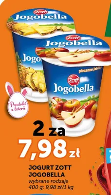 Jogurt Jogobella wybrane rodzaje promocja w Groszek
