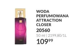 Woda perfumowana Attraction Closer Avon promocja w AVON