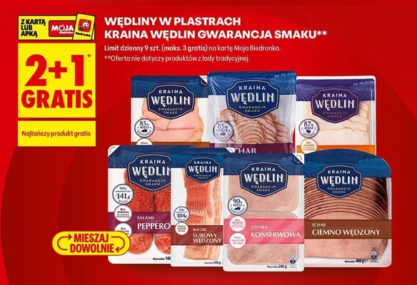 Salami Pepperoni Kraina Wędlin Gwarancja Smaku promocja w Biedronka