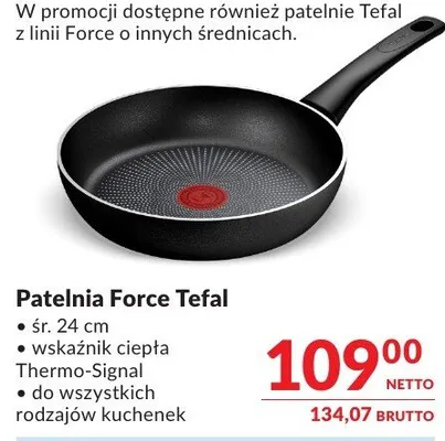Patelnia Force Tefal promocja w Makro