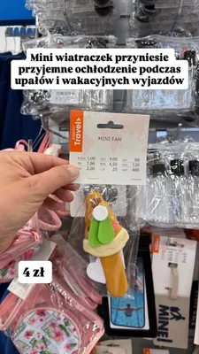Mini wiatraczek Pepco Travel promocja w Pepco