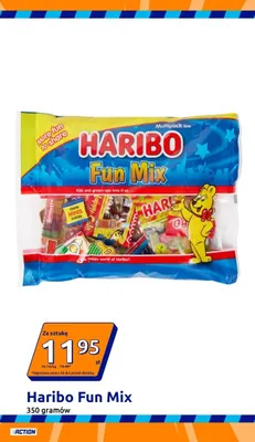 Żelki Haribo Fun Mix promocja w Action