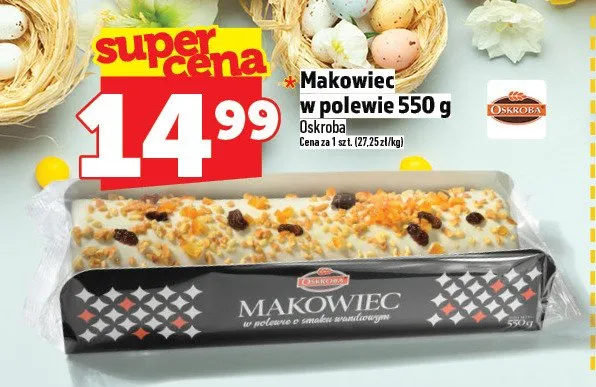 Makowiec w polewie promocja w TOPAZ