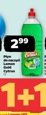 Płyn do naczyń Lemon Gold Cytrus promocja w Netto