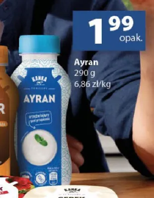 Ayran Kanka promocja w Delikatesy Centrum