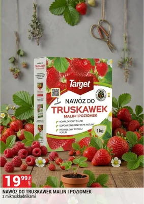 Nawóz do truskawek malin i poziomek promocja w Merkury Market