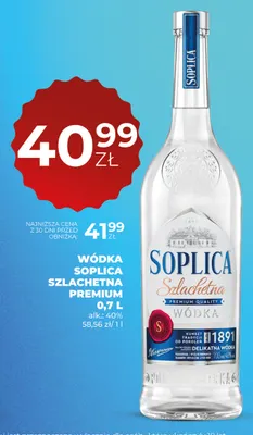 Wódka Soplica Szlachetna Premium promocja w Duży Ben