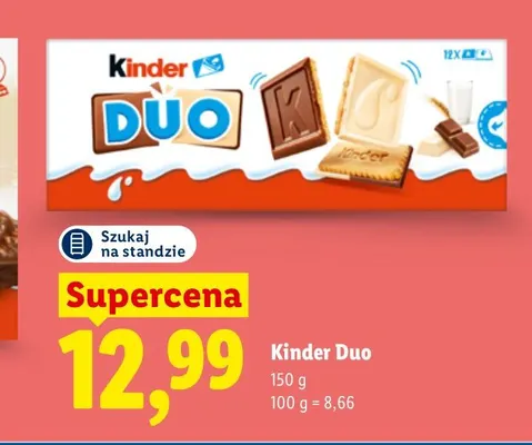 Kinder Duo promocja w Lidl