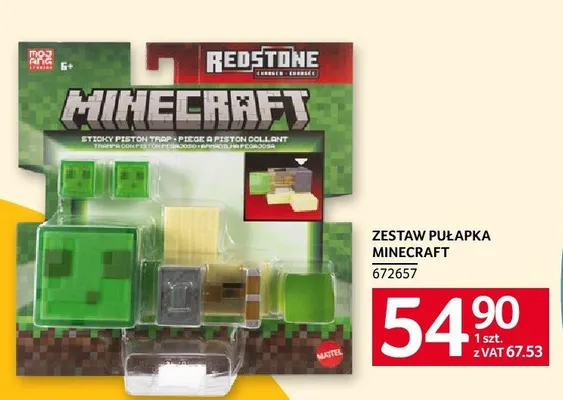 Zestaw pułapka Minecraft promocja w Selgros