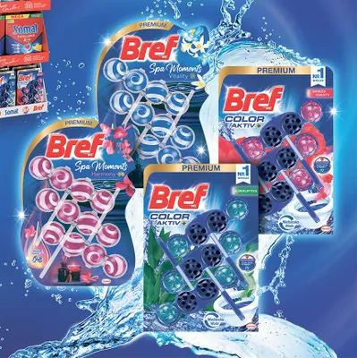 Zawieszki do WC Bref Spa Moments Vitality promocja w Biedronka