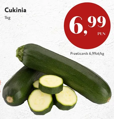 Cukinia promocja w Market Point