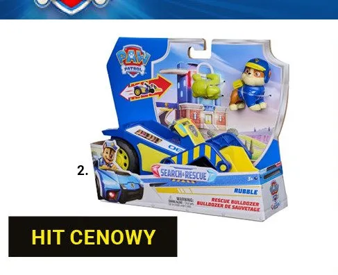 Pojazd tematyczny Psi Patrol promocja w Smyk