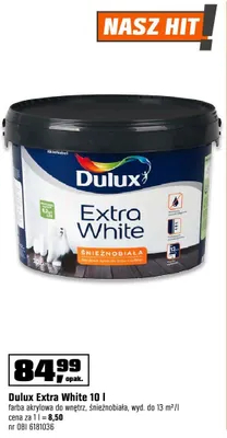 Farba Extra White promocja w OBI
