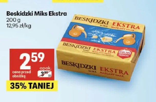 Beskidzki Miks Ekstra promocja w Delikatesy Centrum