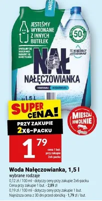 Woda Nałęczowianka promocja w Twój Market