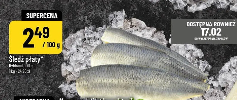 Śledź płaty promocja w POLOmarket