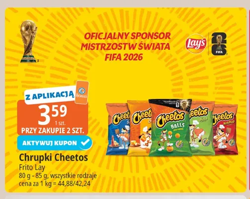 Chrupki Cheetos promocja w Leclerc