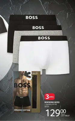 Bokserki BOSS 3-pak promocja w Selgros