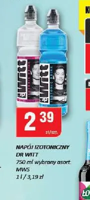 Napój izotoniczny Dr Witt promocja w Chorten