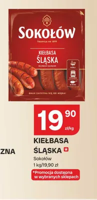 Kiełbasa śląska Sokołów promocja w Chorten