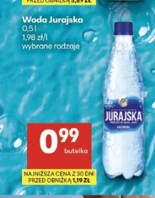 Woda Jurajska promocja w Delikatesy Centrum