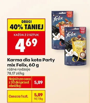 Karma dla kota Party mix różne rodzaje promocja w Biedronka