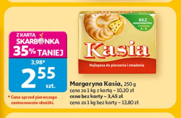 Margaryna Kasia promocja w Auchan