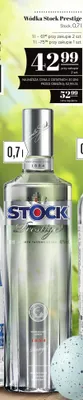 Wódka Stock Prestige promocja w POLOmarket