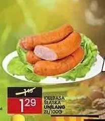 Kiełbasa śląska Unilang promocja w Wafelek