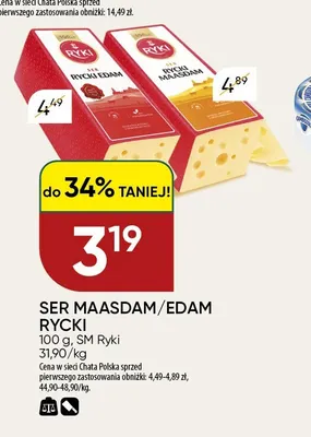Ser Edam Rycki promocja w Chata Polska