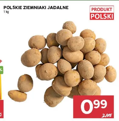 Ziemniaki jadalne polskie promocja w Stokrotka