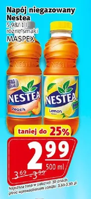 Napój niegazowany nestea promocja w Prim Market