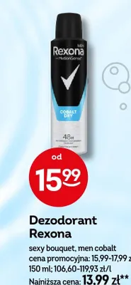 Dezodorant Rexona sexy bouquet promocja w Żabka