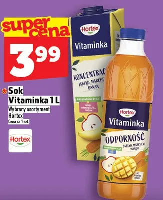Sok Vitaminka promocja w TOPAZ
