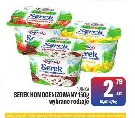 Serek homogenizowany Piątnica promocja w Tomi Markt