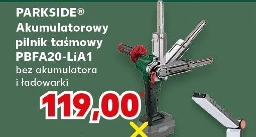Pilnik taśmowy akumulatorowy PBFA20-LiA1 promocja w Kaufland