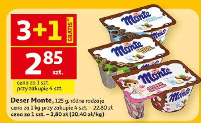 Deser Monte promocja w Auchan