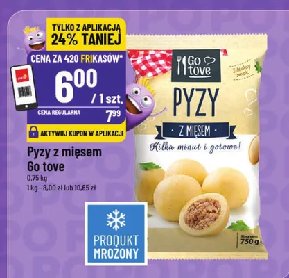 Pyzy z mięsem promocja w POLOmarket